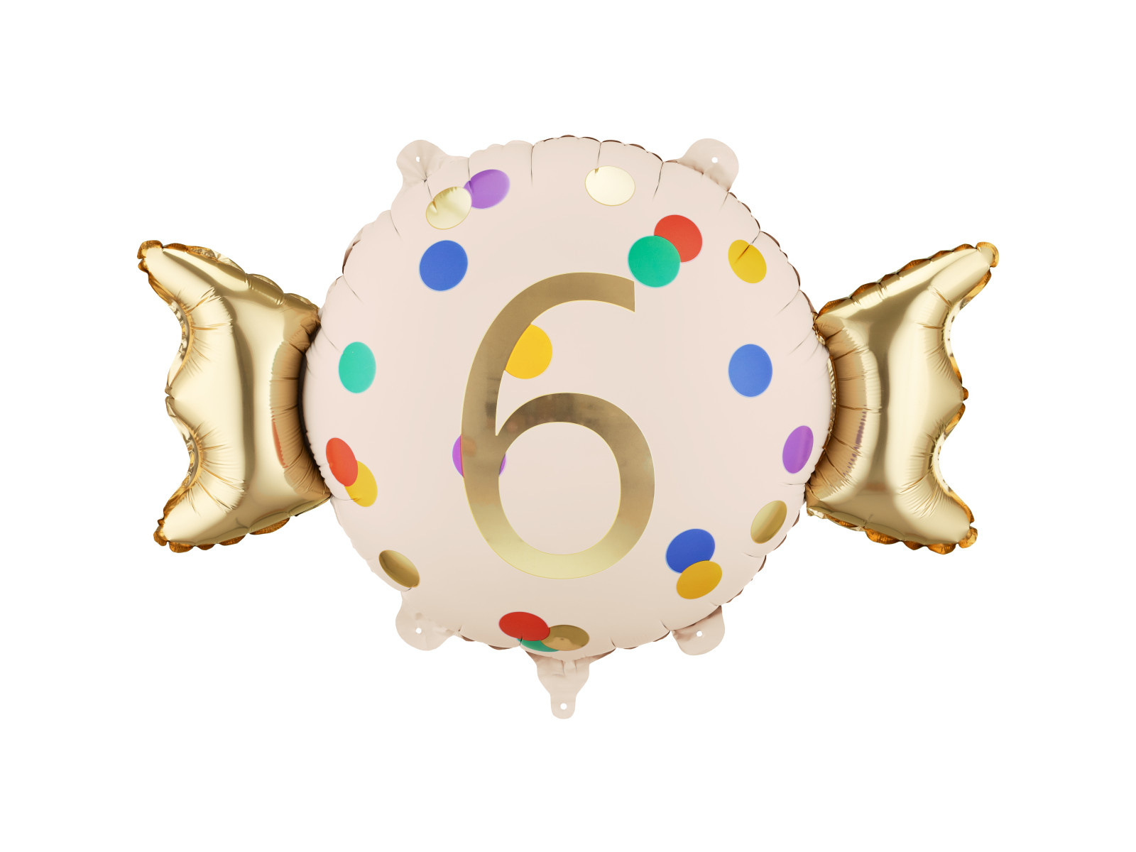 Balon foliowy Cukierek "6" 61x37cm FB387-6 PartyDeco